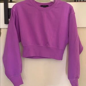 Forever 21 cropped sweatshirt